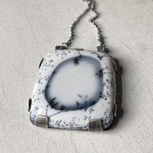 Load image into Gallery viewer, Dendritic Opal Necklace #3 - Sterling Silver