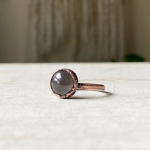 Load image into Gallery viewer, Grey Moonstone Ring - Round #2 (Size 7.5) - Ready to Ship
