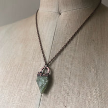 Load image into Gallery viewer, Raw Green Kyanite Necklace #1 - Ready to Ship