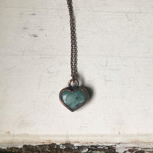 Load image into Gallery viewer, Amazonite Heart Necklace - Made to Order