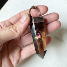 Load image into Gallery viewer, Large Polished Smoky Quartz Point Necklace #2 - Ready to Ship
