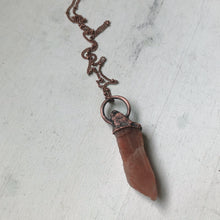 Load image into Gallery viewer, Raw Sunstone Necklace #1 - Ready to Ship