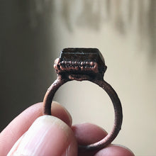 Load image into Gallery viewer, Dravite (Brown Tourmaline) Stacking Ring # 7 (Size 7.5)