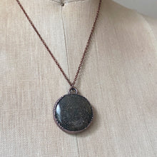 Load image into Gallery viewer, Black Sunstone Full Moon Necklace #2 - Ready to Ship