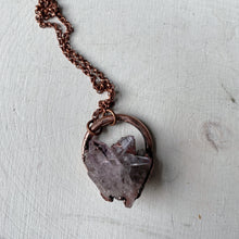 Load image into Gallery viewer, Vera Cruz Amethyst Cluster Necklace #2 - Ready to Ship