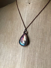 Load image into Gallery viewer, Medium Labradorite Teardrop Necklace - Ready to Ship