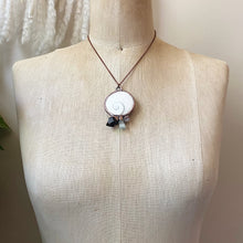 Load image into Gallery viewer, Eye of Shiva New Moon in Cancer Statement Necklace - Ready to Ship