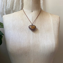 Load image into Gallery viewer, Carnelian Heart Necklace #3 - Ready to Ship