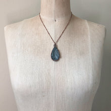 Load image into Gallery viewer, Chalcedony Teardrop Necklace #1 - Ready to Ship