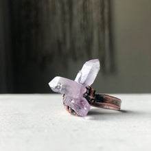 Load image into Gallery viewer, Vera Cruz Amethyst Cluster Ring #2 - Ready to Ship
