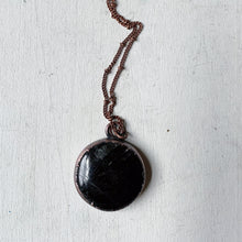 Load image into Gallery viewer, Hypersthene Black Moon Lilith Necklace #1 - Ready to Ship