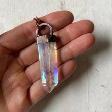 Load image into Gallery viewer, Angel Aura Quartz Polished Point Necklace #1 - Ready to Ship