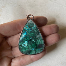 Load image into Gallery viewer, Malachite with Chrysocolla Necklace #2 - Ready to Ship