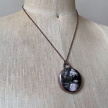 Load image into Gallery viewer, Hypersthene Black Moon Lilith Necklace #3 - Ready to Ship