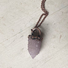 Load image into Gallery viewer, Amethyst Spirit Quartz Point Necklace #1 - Ready to Ship