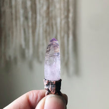Load image into Gallery viewer, Vera Cruz Amethyst Point Necklace #3 - Snow Moon Collection