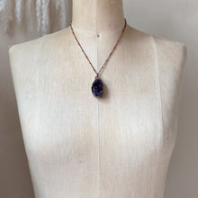 Load image into Gallery viewer, Amethyst Druzy "Shine" Necklace #8 - Ready to Ship