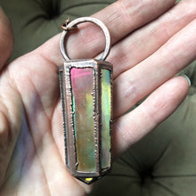 Load image into Gallery viewer, Large Angel Aura Point Lantern Necklace #1- Ready to Ship