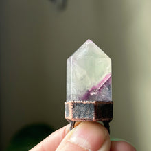 Load image into Gallery viewer, Fluorite Polished Point “Focus” Necklace #4 - Ready to Ship