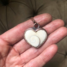Load image into Gallery viewer, Eye of Shiva Heart Necklace #2