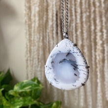 Load image into Gallery viewer, Dendritic Opal Necklace #6 - Sterling Silver