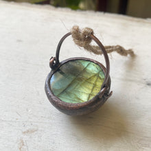 Load image into Gallery viewer, Labradorite Cauldron #1