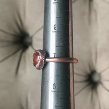 Load image into Gallery viewer, Sunstone Heart Ring - #2 (Size 7) - Ready to Ship
