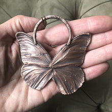 Load image into Gallery viewer, Electroformed Butterfly & Blue Labradorite Necklace - Spring Equinox Collection