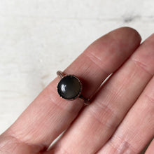 Load image into Gallery viewer, Grey Moonstone Ring - Round #1 (Size 7) - Ready to Ship
