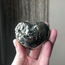 Load image into Gallery viewer, Pyrite Heart #1