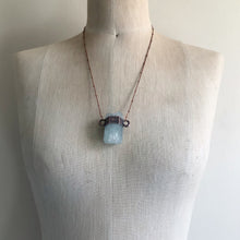 Load image into Gallery viewer, Raw Aquamarine Necklace #2 - Ready to Ship