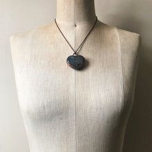 Load image into Gallery viewer, Labradorite Heart Necklace #4