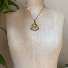 Load image into Gallery viewer, Bumblebee Jasper Teardrop Necklace