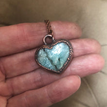 Load image into Gallery viewer, Amazonite Heart Necklace #3