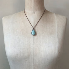 Load image into Gallery viewer, Faceted Amazonite Teardrop Necklace - Ready to Ship
