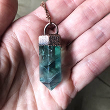 Load image into Gallery viewer, Fluorite Polished Point Necklace #1 - Ready to Ship