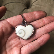 Load image into Gallery viewer, Eye of Shiva Heart Necklace #1
