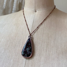 Load image into Gallery viewer, Eudialyte Teardrop Necklace #2 - Ready to Ship