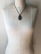 Load image into Gallery viewer, Labradorite Oval Necklace #2 - Ready to Ship (5/17 Update)