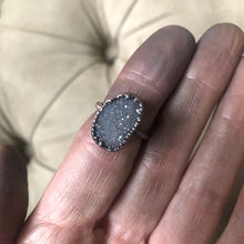 Load image into Gallery viewer, Druzy Portal of the Heart Ring #1 (Size 5.25-5.5) - Ready to Ship