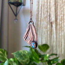 Load image into Gallery viewer, Electroformed Butterfly Wing & Labradorite Necklace #4 - Ready to Ship