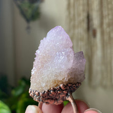Load image into Gallery viewer, Amethyst Spirit Quartz with Rainbow Moonstone Necklace #3 - Ready to Ship