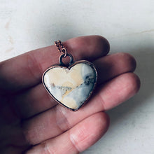 Load image into Gallery viewer, Maligano Jasper Heart Necklace #4
