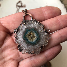 Load image into Gallery viewer, Amethyst Moon Phase Necklaces - Snow Moon Collection