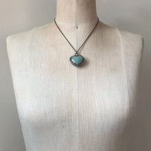 Load image into Gallery viewer, Amazonite Heart Necklace - Ready to Ship