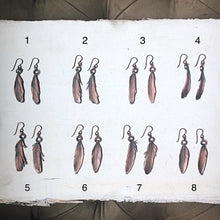 Load image into Gallery viewer, Electroformed Feather Earrings - Moksha Collection