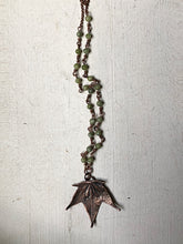 Load image into Gallery viewer, Electroformed Maple Leaf Necklace (Small) - Ready to Ship