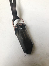 Load image into Gallery viewer, Raw Smoky Quartz Point Necklace (Ready to Ship) - Darkness Calling Collection