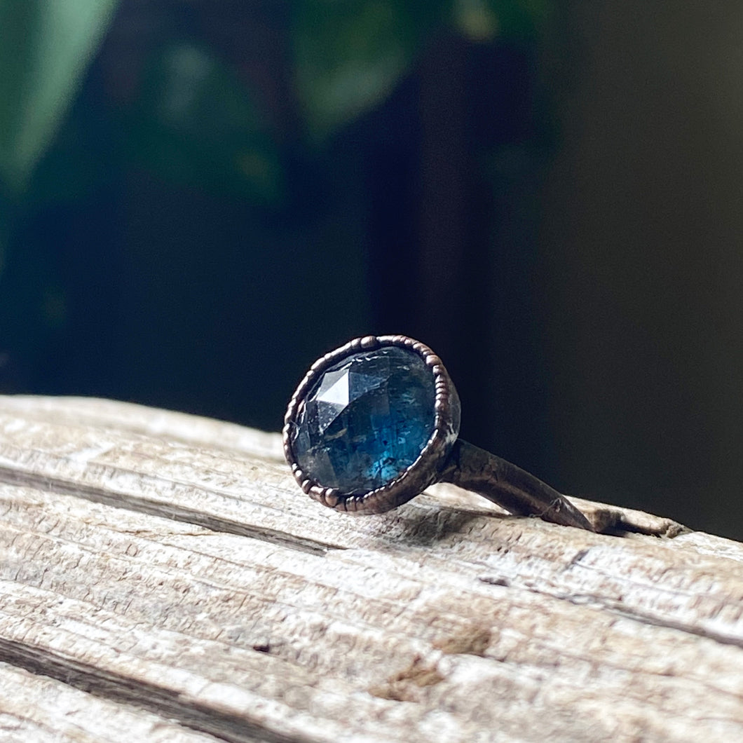 Blue Kyanite Ring (Size 6.25) - Ready to Ship
