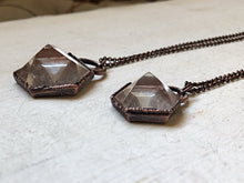 Load image into Gallery viewer, Clear Quartz Hexagon Necklace